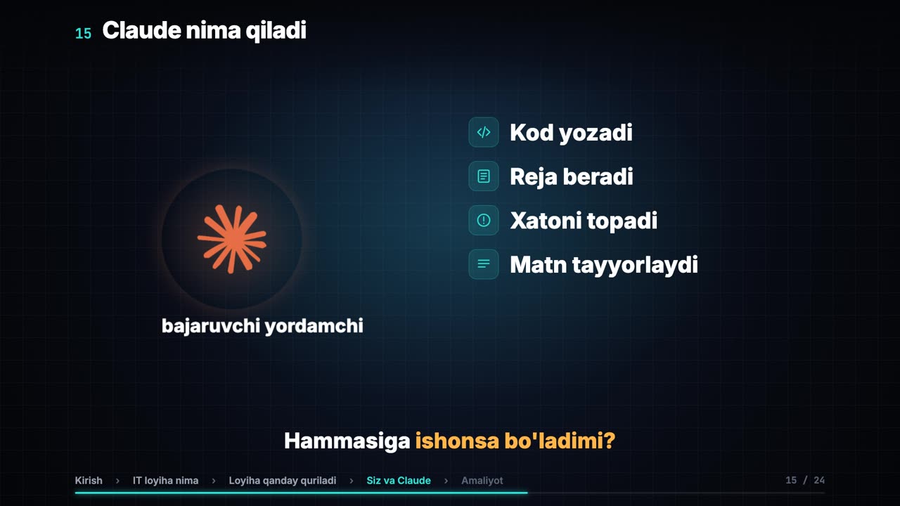Claude nima qila oladi